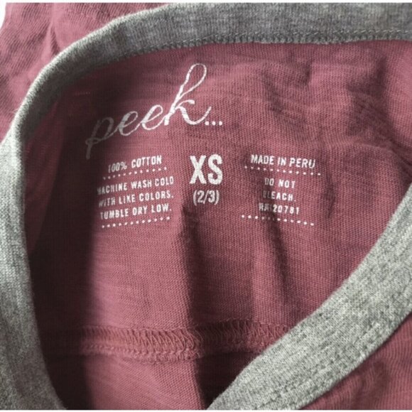 Peek Patriotic History Tee Size 2/3 - Picture 4 of 5